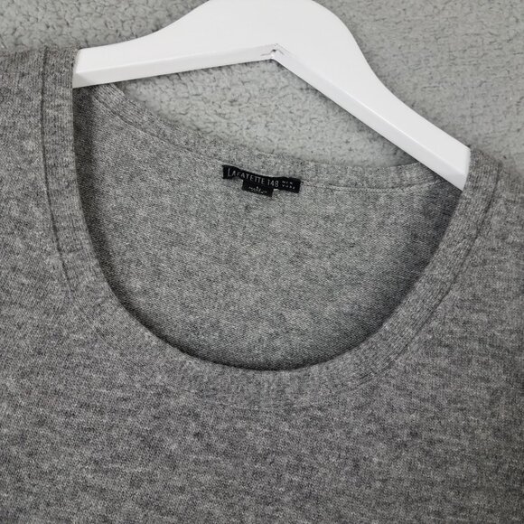 Lafayette 148 Wool Cashmere Tank Top Women's Large Shell Office Superfine Merino - Picture 3 of 9